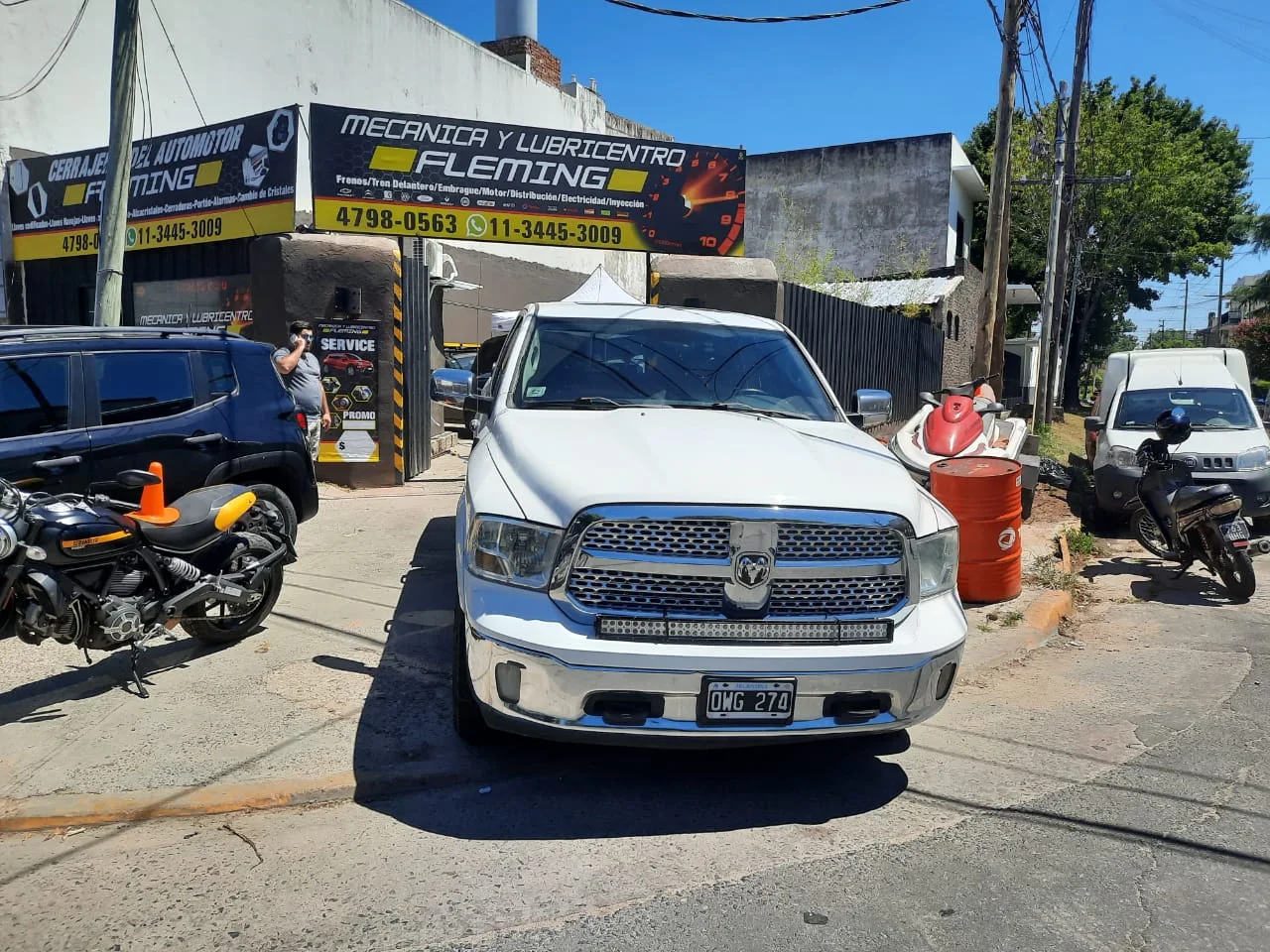 RAM 1500 en el taller Fleming
